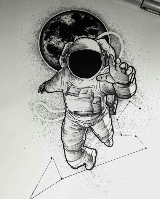 Use Astronaut Tattoo To Make Someone Fall In Love with their dream