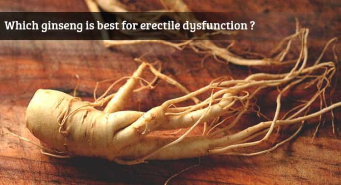 Red Ginseng Effectively Overcome Erectile Dysfunction