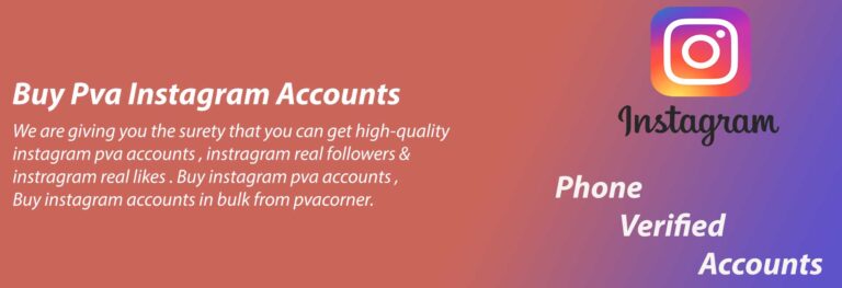 Advantages of Instagram PVA Accounts in Business